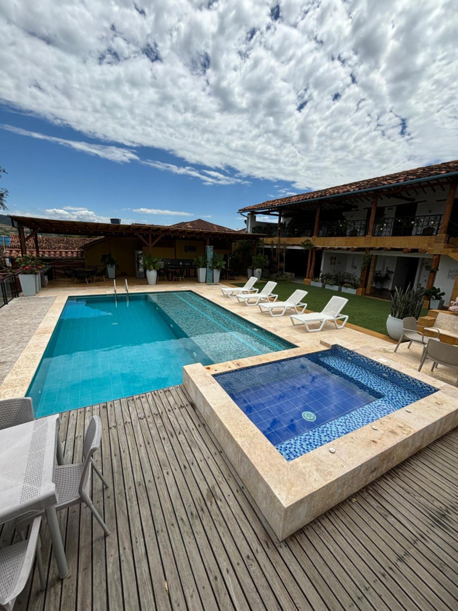 Santa Sofia Casa Boutique Hotel Barichara Exterior photo